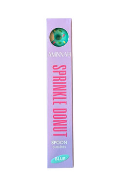 Aminnah Skincare Tool Blue Sprinkle Donut Spoon